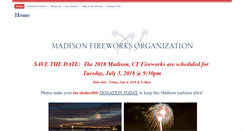 Desktop Screenshot of madisonfireworks.org