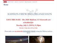 Tablet Screenshot of madisonfireworks.org